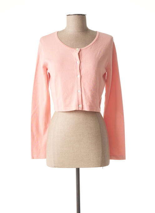 Vestă cu mâneci lungi roz SMASHED LEMON femeie