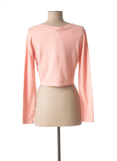 Vestă cu mâneci lungi roz SMASHED LEMON femeie