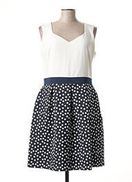 Rochie midi fără mâneci fără mâneci albastru POUSSIERE D'ETOLE femeie