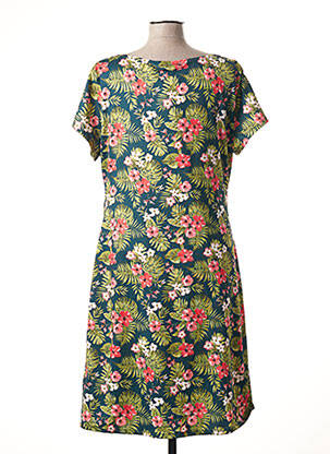 Rochie midi mâneci scurte mâneci scurte verde SMASHED LEMON femeie