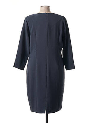 Rochie midi mâneci 3/4 mâneci 3/4 albastru POUSSIERE D'ETOLE femeie