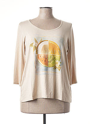 Tricou bej CHATELET femeie