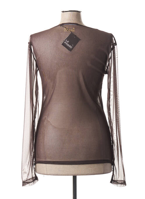 Top maro LE PHARE DE LA BALEINE femeie