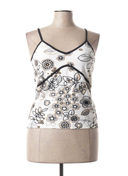 Top bej BLEU BLANC ROUGE femeie