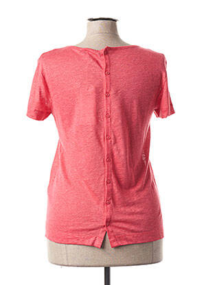 Tricou imprimeu fantezie mâneci scurte roz GERARD DAREL femeie