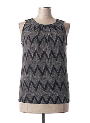 Top negru SMASHED LEMON femeie