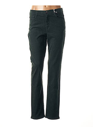 Pantalon croială dreaptă talie joasă verde IMPAQT femeie