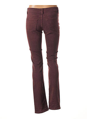 Pantalon subțire talie joasă violet CLOSED femeie