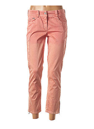 Pantalon 7/8 elasticitate talie joasă portocalie ATELIER GARDEUR femeie
