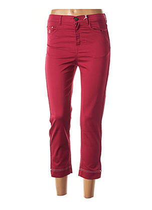 Pantalon 7/8 elasticitate mărime normală roșu IMPAQT femeie