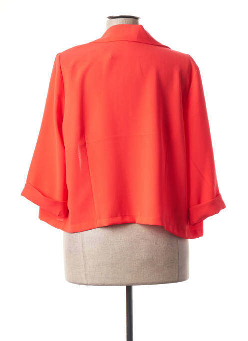 Vestă cu mâneci lungi roșu PAUSE CAFE femeie