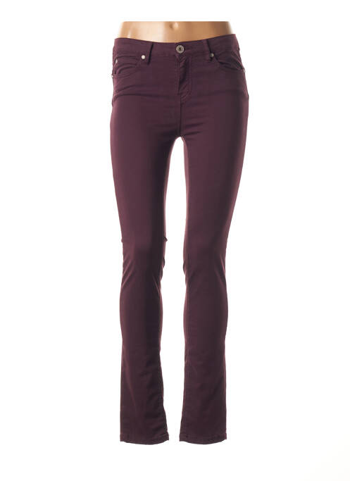 Pantalon violet DENIM STUDIO femeie