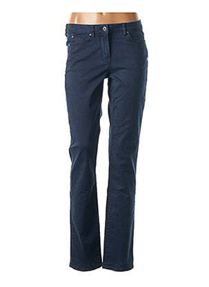 Blugi cu croială slim albastru SANDWICH femeie