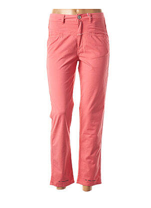 Pantalon 7/8 talie înaltă talie înaltă roz CLOSED femeie