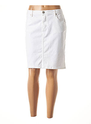 Jupon/Fond de rochie alb DENIM STUDIO femeie