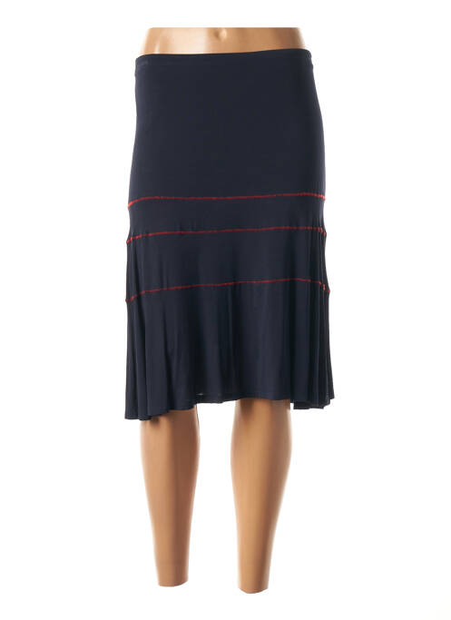 Fustă midi albastru GARELLA femeie