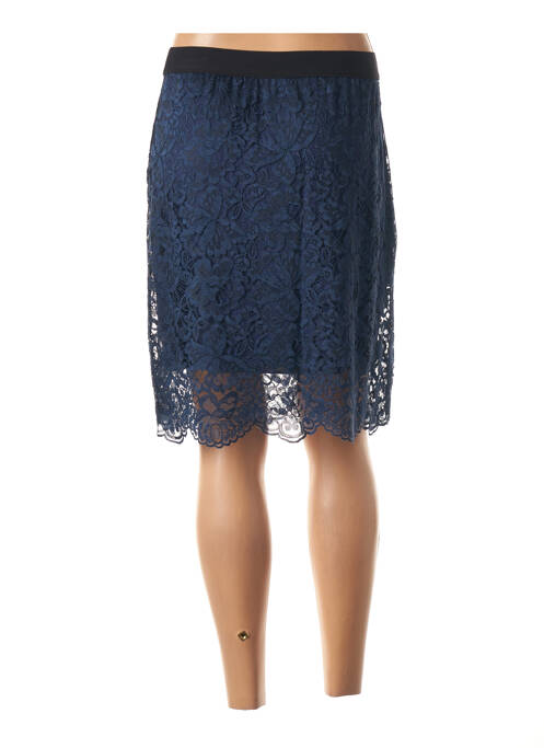 Fustă midi albastru FRALY femeie