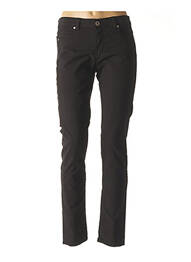 Pantalon subțire talie joasă negru DENIM STUDIO femme