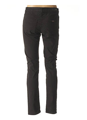 Pantalon subțire talie joasă negru DENIM STUDIO femeie