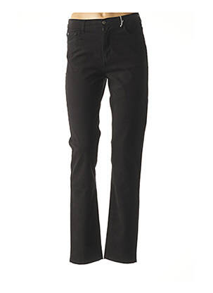 Pantalon croială dreaptă talie joasă negru IMPAQT femeie