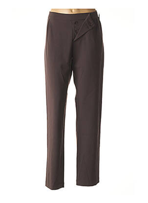 Pantalon croială dreaptă mărime normală maro CREA CONCEPT femeie