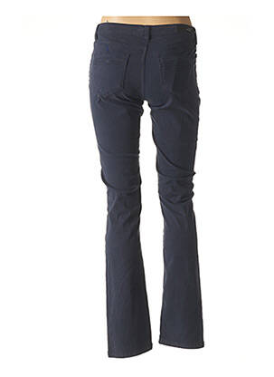 Pantalon croială dreaptă talie joasă albastru DENIM STUDIO femeie