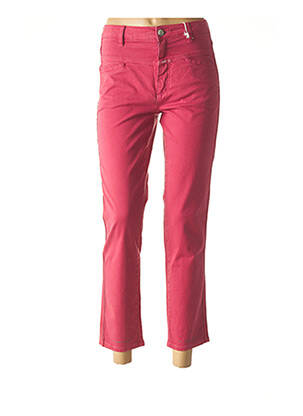 Pantalon 7/8 elasticitate mărime normală roz DENIM STUDIO femeie