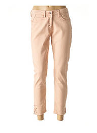 Pantalon 7/8 elasticitate talie joasă roz SANDWICH femme