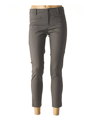 Pantalon 7/8 elasticitate mărime normală gri DENIM STUDIO femeie