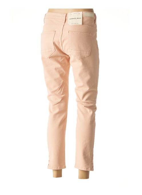 Pantalon 7/8 roz SANDWICH femeie