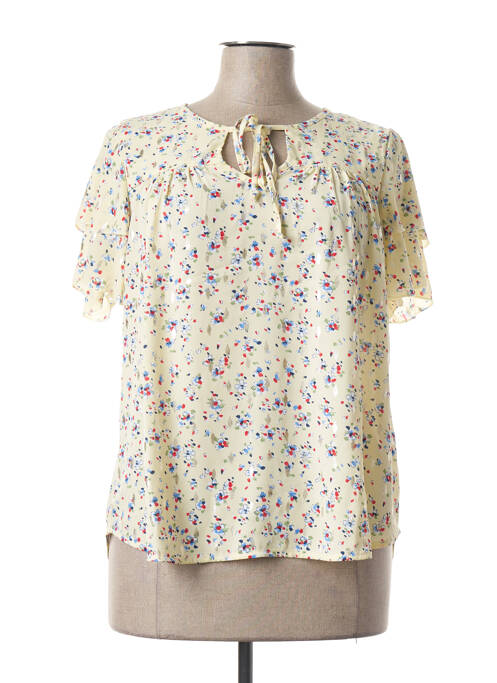 Top galben MULTIPLES femeie