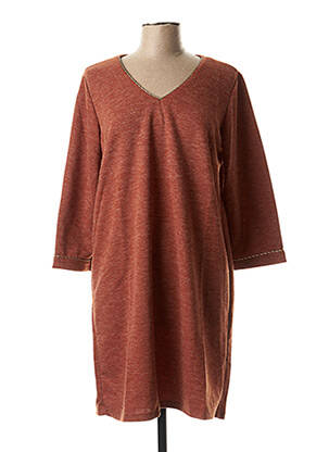 Rochie pulover maro MULTIPLES femeie