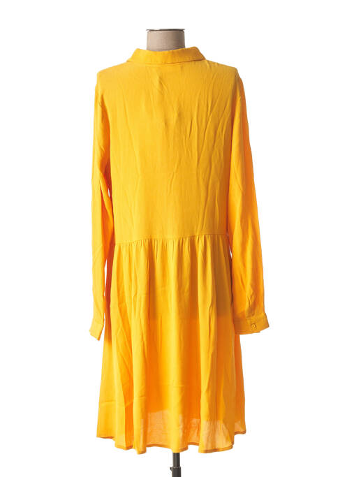 Rochie midi galben MINIMUM femeie