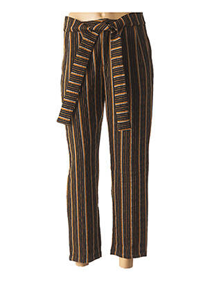 Pantalon 7/8 talie înaltă talie înaltă negru SEE U SOON femeie