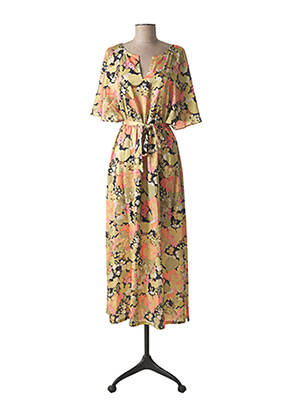Rochie lungă mâneci scurte mâneci scurte verde MOLLY BRACKEN femeie
