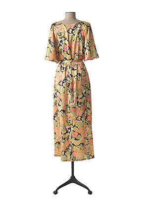 Rochie lungă mâneci scurte mâneci scurte verde MOLLY BRACKEN femeie