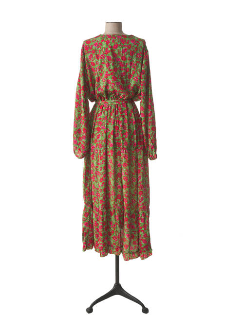 Rochie midi verde GOLD SILVER femeie