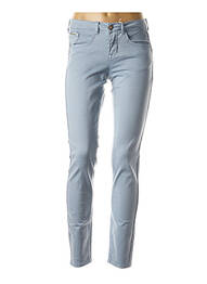 Pantalon subțire talie joasă albastru CREAM femeie