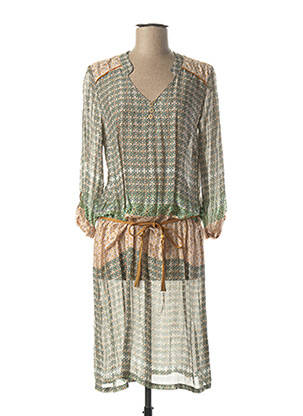 Rochie midi verde TERRE DE FÉES femeie