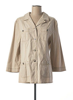 Jachete casual bej FRANCOISE DE FRANCE femeie