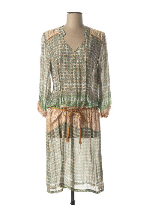 Rochie midi verde TERRE DE FÉES femeie