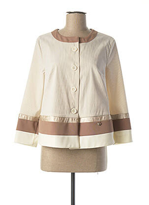 Jachete elegante bej WEINBERG femeie