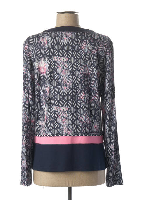 Vestă cu mâneci lungi elasticitate albastru PAUPORTÉ femme