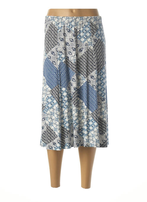 Fustă midi albastru SOLRIEU femeie