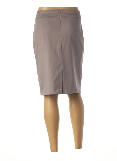 Fustă midi maro FRANK WALDER femeie