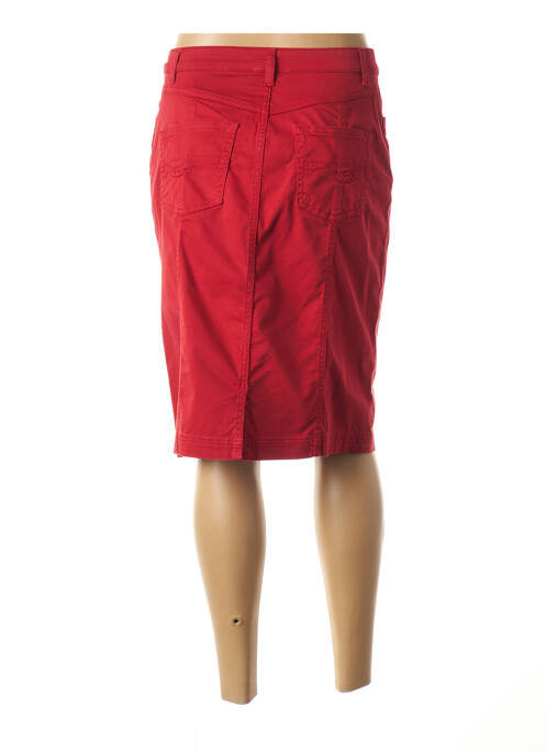 Fustă midi roșu PAUPORTÉ femeie