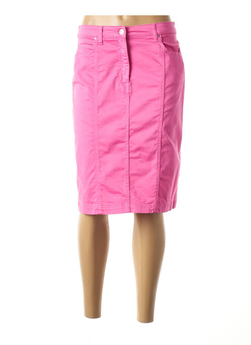 Fustă midi roz PAUPORTÉ femeie