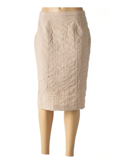 Fustă midi bej PAUPORTÉ femeie