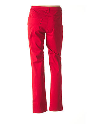 Pantalon slim elasticitate mărime normală roșu PAUPORTÉ femeie