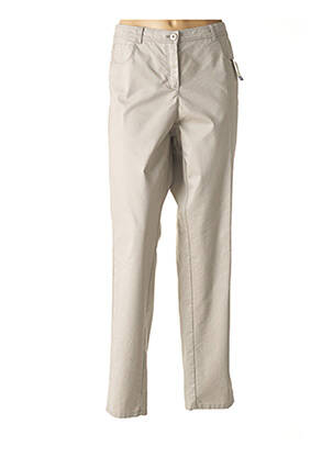 Pantalon slim talie joasă talie joasă gri FRANK WALDER femeie
